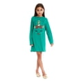 thumbnail image 2 of Wonder Nation Girls Reindeer Dress, 2-Pack, Sizes 4-12, 2 of 9