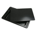 thumbnail image 1 of 1PC Aluminum Quick Thawing Plate Fast Defrosting Tray Food Meat Fruit Quick Defrosting Plate with Water Box - 29.5x20.5x0.3cm (Black), 1 of 8