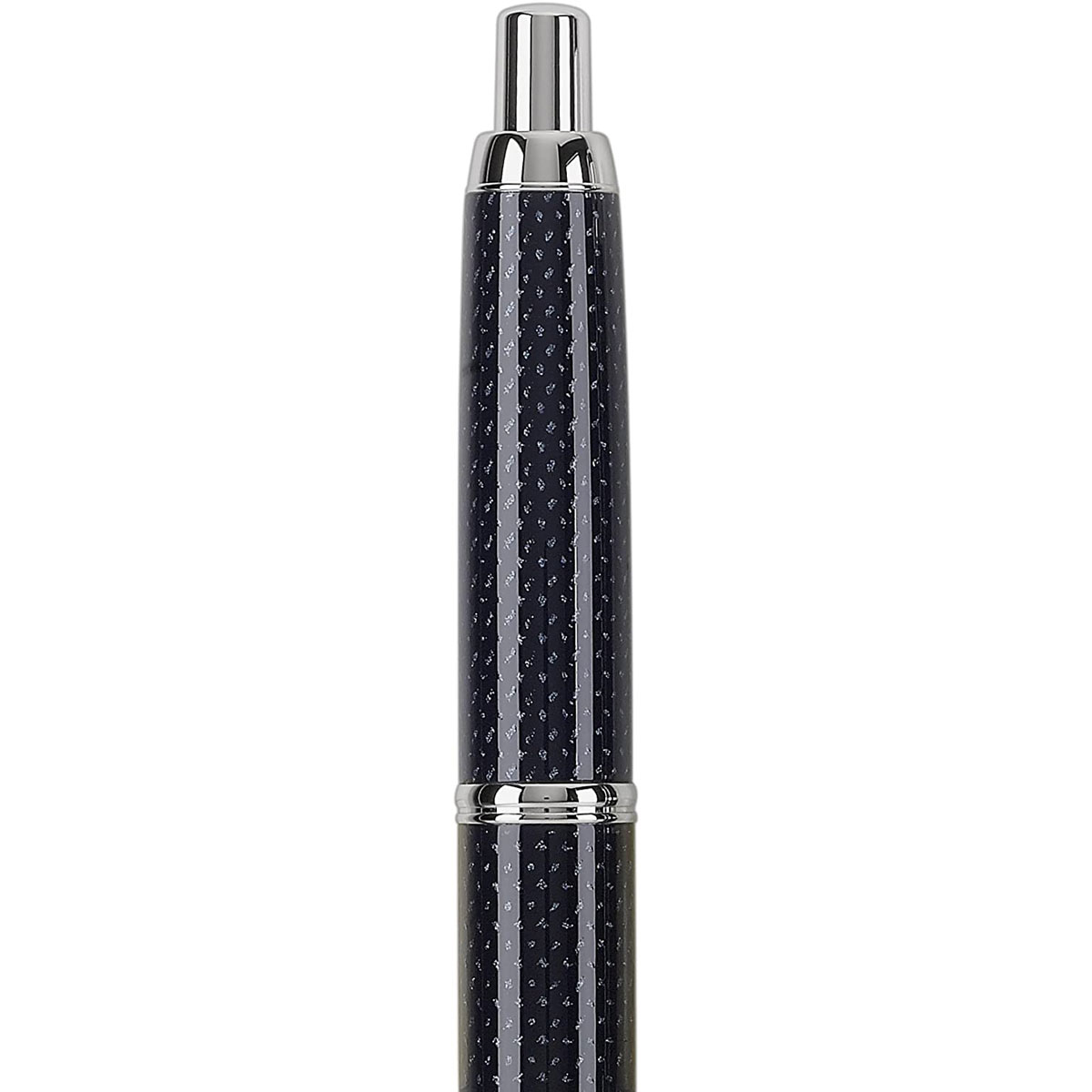 Pilot Vanishing Point Blue Carbonesque Fountain Pen - Fine
