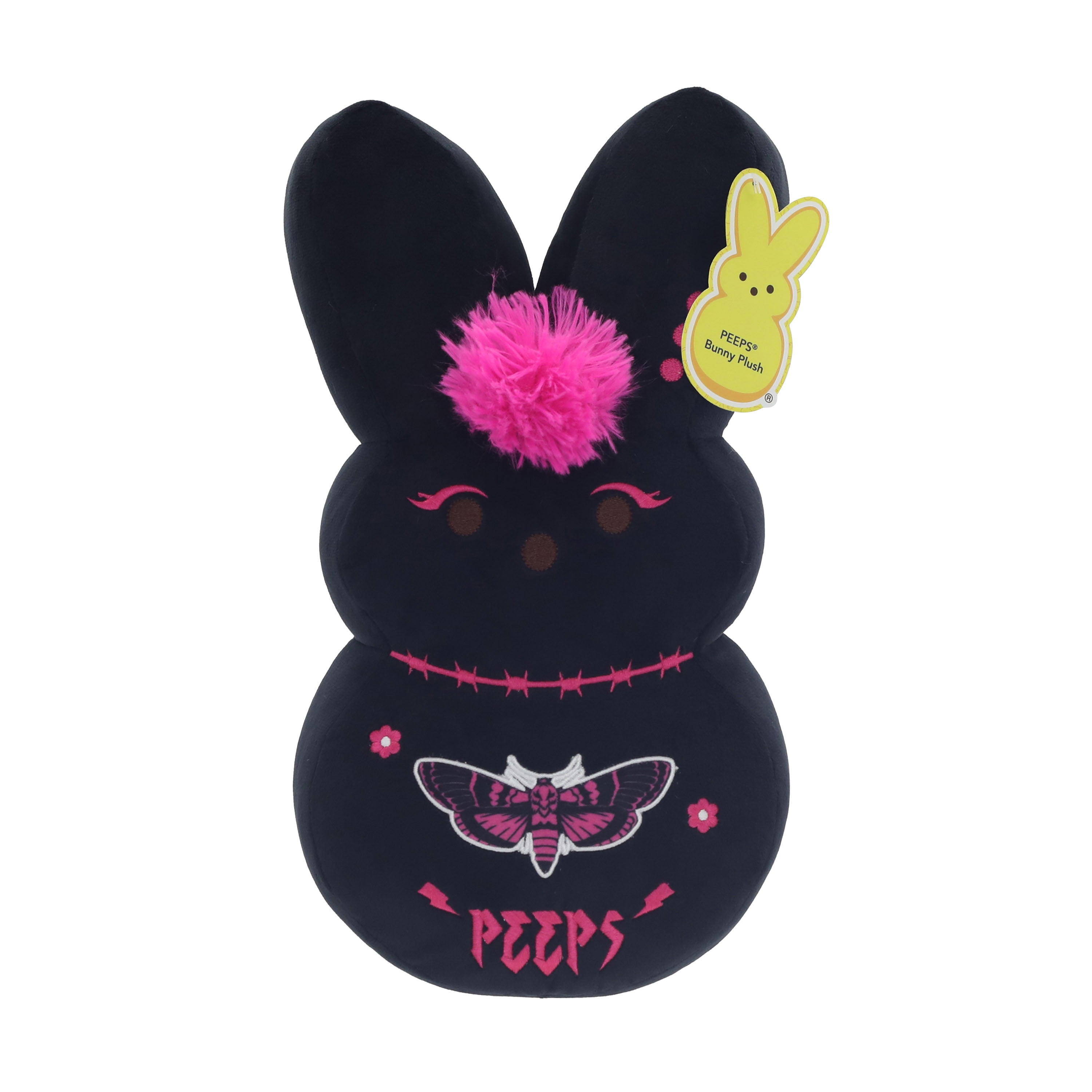 PEEPS® Bunny 15-Inch Black Emo Plush Toy for Easter