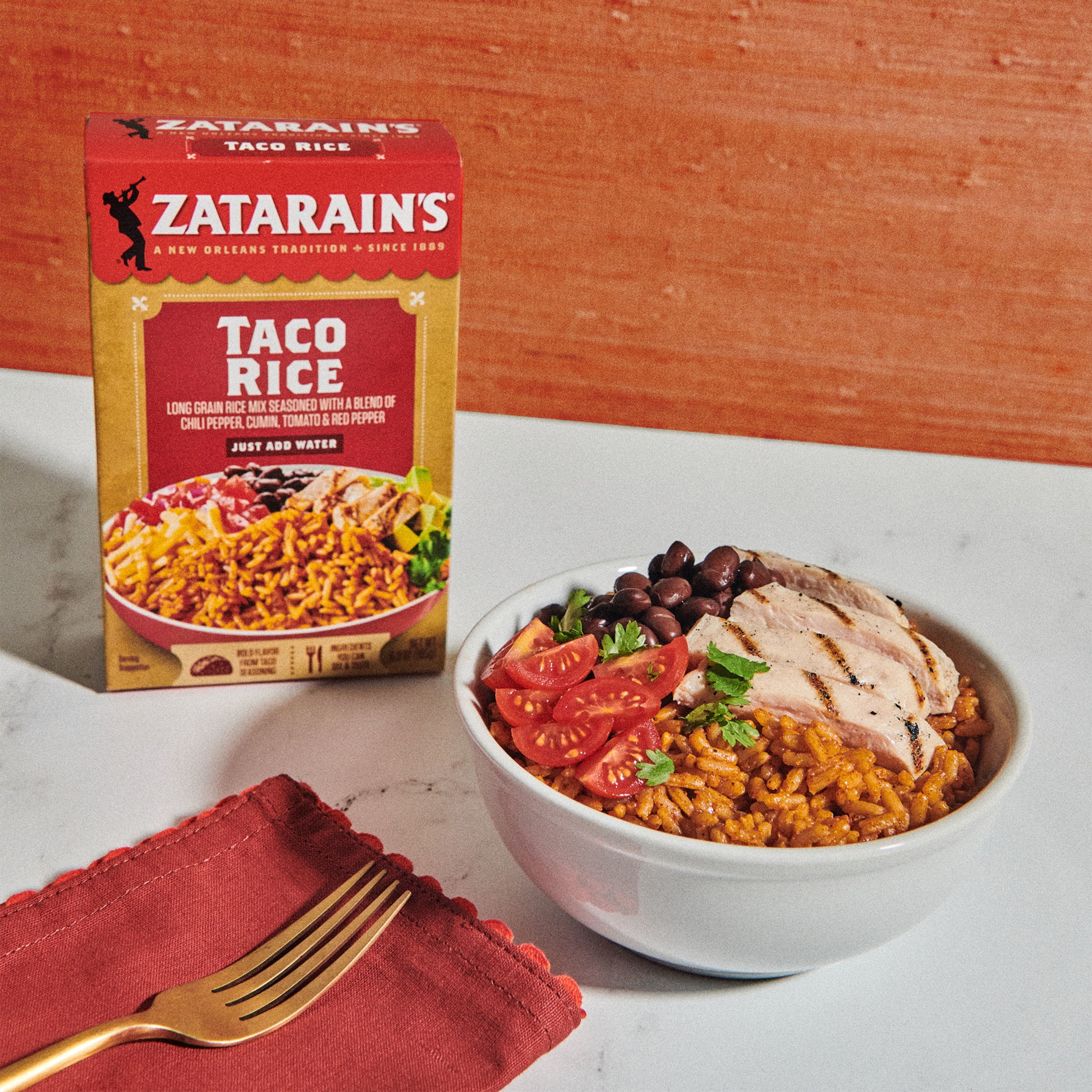 (2 pack) Zatarain's Taco Rice Mix, 6.9 oz