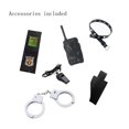 thumbnail image 3 of 9PCS Police Costume for Kids, Role Play Dress-Up Set for 3 - 10 Years Old-Navy Blue, 3 of 5