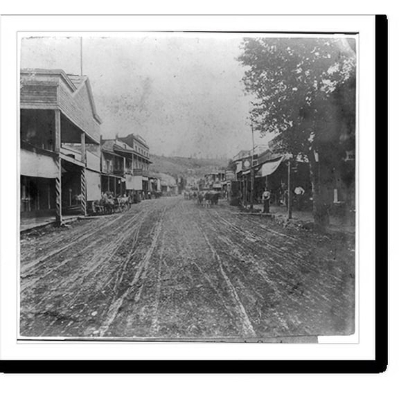 Historic Print, Main Street, Placerville, El Dorado County, 16" x 20"
