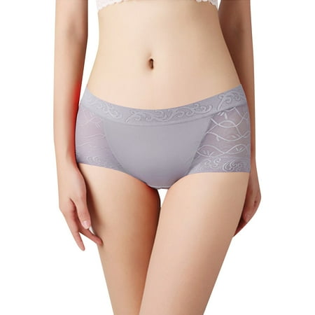 

GWAABD Low Rise Briefs Women Ladies Lace Lingerie Plus Size Boxer Panties Seamless Trendy Women s Panties