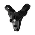 thumbnail image 4 of Langgg Motorcycle Helmet Chin Stand Camera Mount Bracket Portable Plastic Motorbike Recorder Holder Base Riding Upgrade Black 5Set, 4 of 6