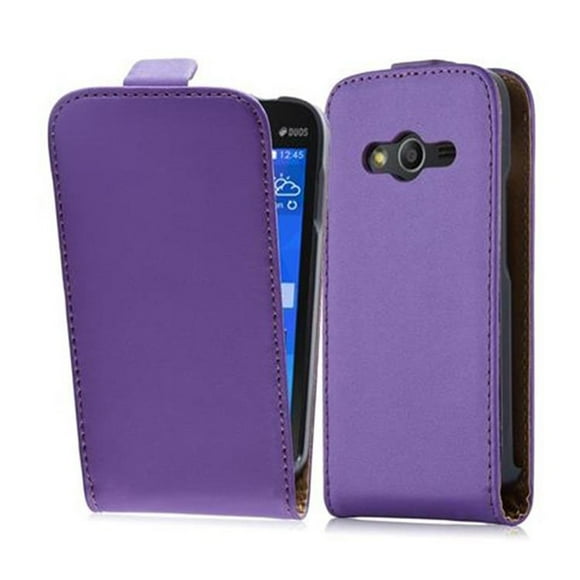 Cadorabo Case for Samsung Galaxy ACE 4 in LILAC VIOLET - Cover imitation leather