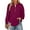 Violet, variant on SHEWIN Plus Size Sweatshirt for Women V Neck Henley Tops Long Sleeve Shirts Business Blouses Lightweight Basic Tees Trendy Cute T Shirts Fall Clothes Brown 1X