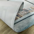 thumbnail image 5 of Ambesonne Landscape Place Mats Set of 4, Empty Loft Cityscape, Standard Size, Pale Grey and White, 5 of 6