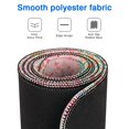 thumbnail image 3 of Long Mouse Pads for Desk,Pioneer Flower Floral Print Pattern Desk Mats on Top Of Desks, Desk Mouse Pad Extra Large with 3mm Non-Slip Base and Stitched Edge for Gaming,Office,Work,Home 47.3"x23.6", 3 of 6
