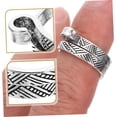 thumbnail image 3 of 8 Pcs Braided Ring Crochet Hook Rings Yarn Guide Finger Ring Knitting Accessories Household Thimble, 3 of 5