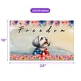 thumbnail image 5 of Freedom Havanese on Independence Day 4th of July Doormat Havanese Dog Lover Gifts Idea Indoor Outdoor Welcome Mat - 01005, 5 of 5
