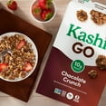 thumbnail image 3 of Kashi GO Breakfast Cereal, Vegan Protein, Fiber Cereal, Family Size, Chocolate Crunch, 19.9oz Box (1 Box), 3 of 12