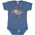 thumbnail image 3 of Inktastic My Yaya Loves Me Sloth Girls Baby Bodysuit, 3 of 5