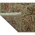 thumbnail image 4 of William Basarabian Lt. Green/Red Rug, 8'1" x 9'10", 4 of 7