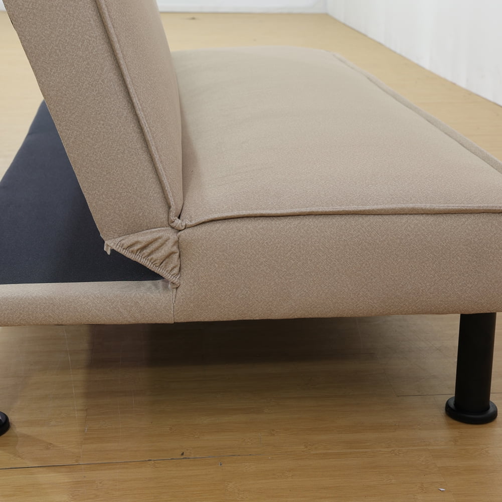 Kadyn Futon Sofa Bed, Convertible Futon for Living Room, Futon Sleeper Sofa, Khaki Kadyn Futon Sofa Bed, Convertible Futon for Living Room, Futon Sleeper Sofa, Khaki