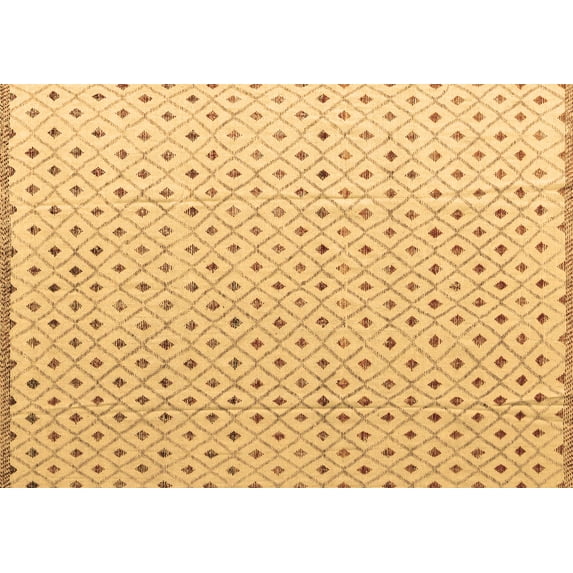 Ahgly Company Indoor Rectangle Solid Brown Modern Area Rugs, 8' x 10'