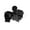Black, variant on Miiottaa Auto Running Fireplaces Blower Auto Adjusts Speed Base On Temperature High Efficiency Air Circulations 172mm Fan