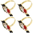 thumbnail image 1 of unbranded 4Ud De Servilleta Decorativos Con De Para Navideña Y Bodas, 1 of 6