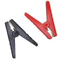 thumbnail image 1 of Clips Crocodile en Cuivre Clips Crocodile Électriques Clips à Piles Crocodile Clips Crocodile Noirs Clips à Piles, 1 of 4