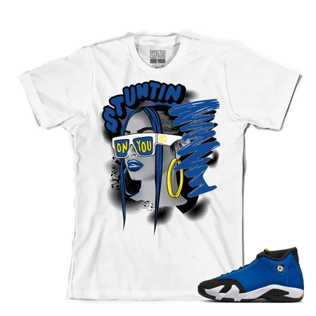 Tee To Match Air Jordan Retro 14 Laney. Stuntin Laney Tee