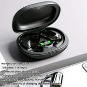 MPOW Wireless Bluetooth 5.4 Earbuds, OWS Ear-Hook Open-Ear Earphones, Touch Control Non-In-Ear Sports Headphones with Charging Case