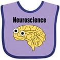 thumbnail image 3 of Inktastic Neuroscience Brain Boys or Girls Baby Bib, 3 of 4