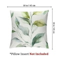 thumbnail image 4 of nygtbtfer Pillow Covers Eucalyptus Leaf Print Throw Pillow Set of 2 Welcome Pillowcase for Bedroom Sofa Home Decoration White, 4 of 7