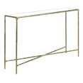 thumbnail image 4 of SAFAVIEH Couture Jessa Glam Metal Console Table, Brass, 4 of 9