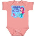 thumbnail image 3 of Inktastic Mommy's Little Mermaid Girls Baby Bodysuit, 3 of 5
