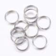 thumbnail image 1 of EIGTHTAIL 1Box 900 Pcs Silver Iron Split Rings Double Loop Jump Ring 4mm 5mm 6mm 7mm 8mm 10mm Chainmail Link for Jewelry Making, 1 of 3
