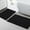 Black, variant on General Chenille Bath Rugs Shaggy Bathroom Rugs Non Slip Bath Mat for Bathroom 24 x 36 Grey Bath Rug for Bath Room Extra Soft and Absorbent Area Rug, 24"x 36", Grey