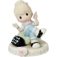 thumbnail image 3 of Precious Moments Growing In Grace, Age 14, Blonde Girl Figurine, 1 Each, 3 of 4