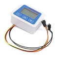 thumbnail image 3 of Smart Digital Water Flow Meter Set LCD Flow Rate Monitor Inline Electronic Flow Sensor with Temperature Display G1 G1/2 G3/4, 3 of 5