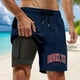thumbnail image 2 of Bañador para hombre con forro compresivo - 95 % poliéster, cintura elástica, estampados coloridos, bolsillos para la playa/natación (S-XXXXXL), 2 of 4