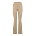 thumbnail image 1 of Pantalones de yoga estilo bota con cintura cruzada para mujer, pantalones de entrenamiento deportivos estilo bota sin perspectiva, 1 of 7