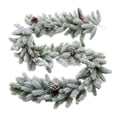 thumbnail image 1 of Festive Christmas Garland Tabletop Decoration Full PE Rattan Greenery for Holiday Party Centerpiece, 1 of 5