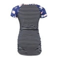 thumbnail image 4 of Jchiup Chemises de Maternité à Manches Courtes Froncées pour Femmes T-Shirt Floral, 4 of 4