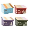 thumbnail image 2 of Coofit Desktop Storage Box Creative Wood House Shape Jewelry Organizer for Home Office, 2 of 10