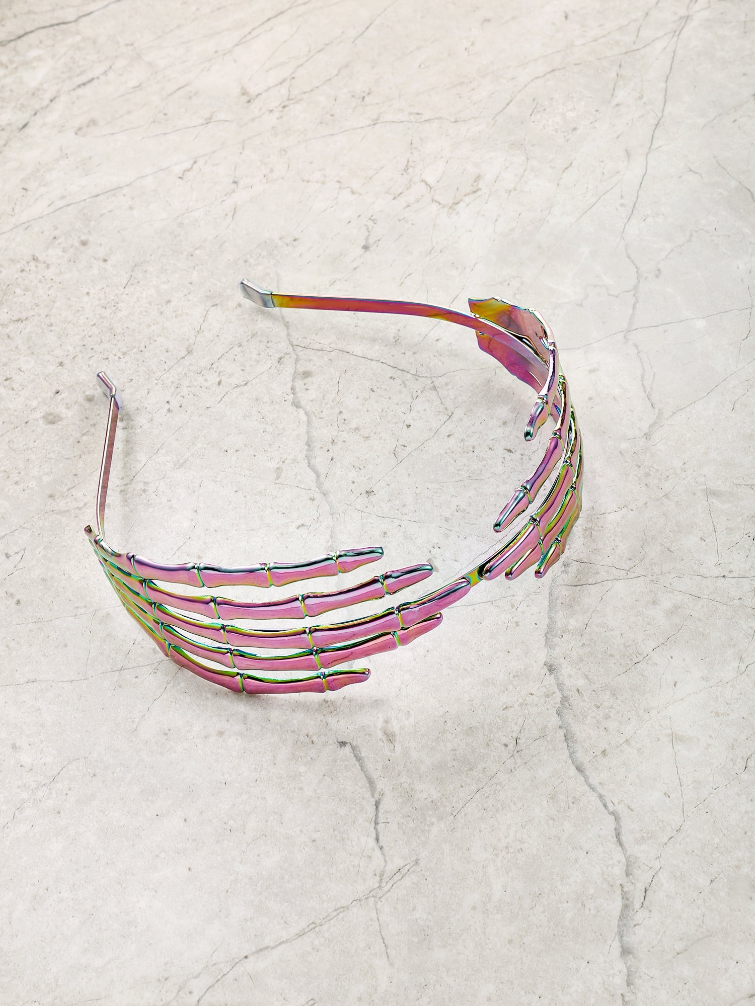 Way to Celebrate Halloween Skeleton Hands Headband, 1 Piece