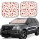 thumbnail image 1 of Balery Gingerbread Holiday Sweets Parasol para parabrisas de coche de 2 piezas | Parasol plegable para parabrisas delantero de coche para la mayoría de sedanes-Small, 1 of 6