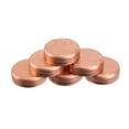 thumbnail image 3 of Shisuyan Copper Engineering Maintenance Cap Champagne Gold 10Pcs 1.1x1.1in, 3 of 8