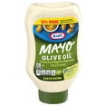 Kraft Mayo with Olive Oil Reduced Fat Mayonnaise Squeeze Bottle, 22 fl