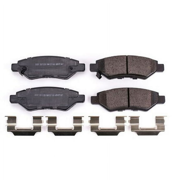 PowerStop 17-1337 Disc Brake Pad Set Cadillac, Chevrolet, Saab (3.6) Disc Brake Pad Set - Rear