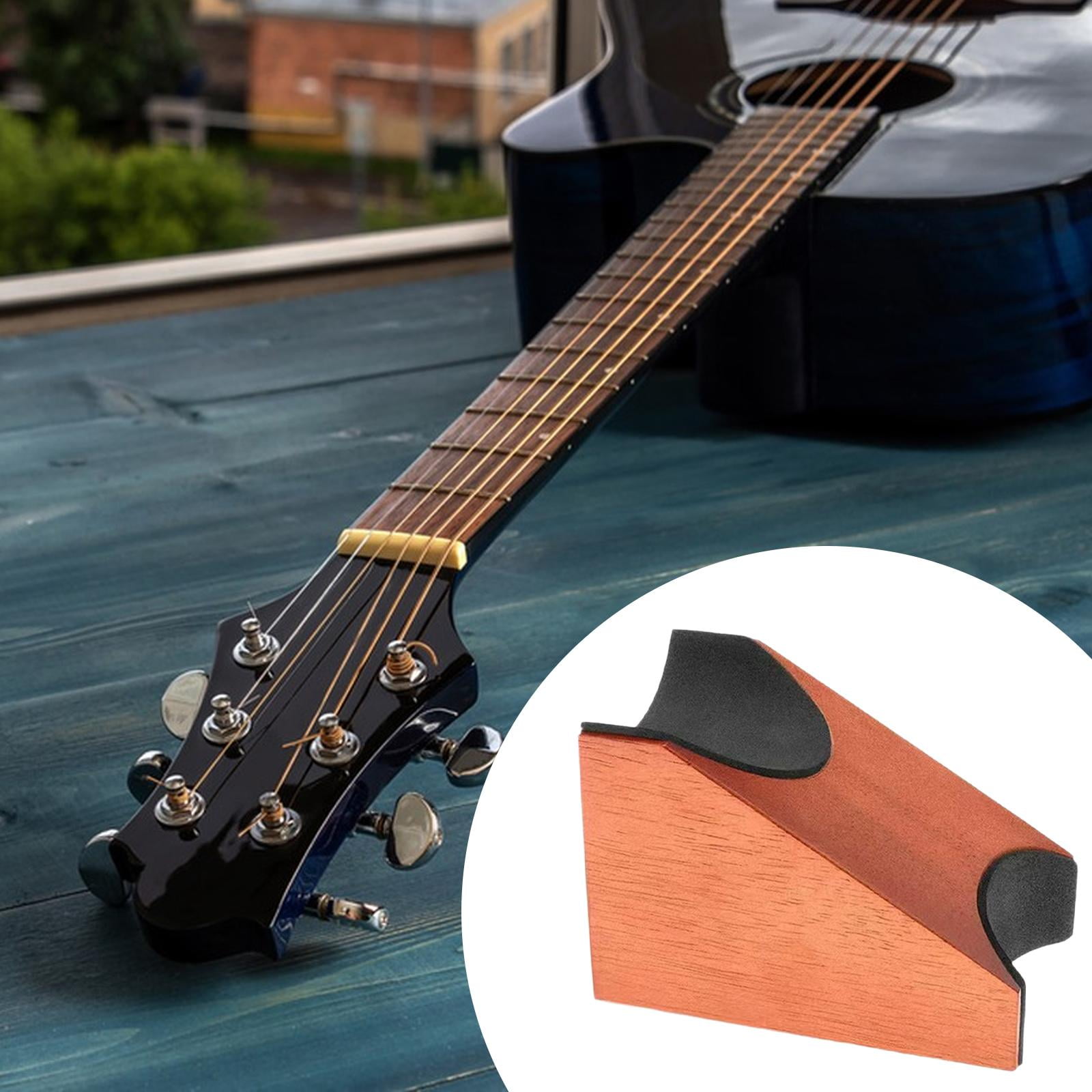 Guitar Neck Cradle String Instrument Luthier Tool Wood Construction for Ukuleles Violins Banjos Workshop