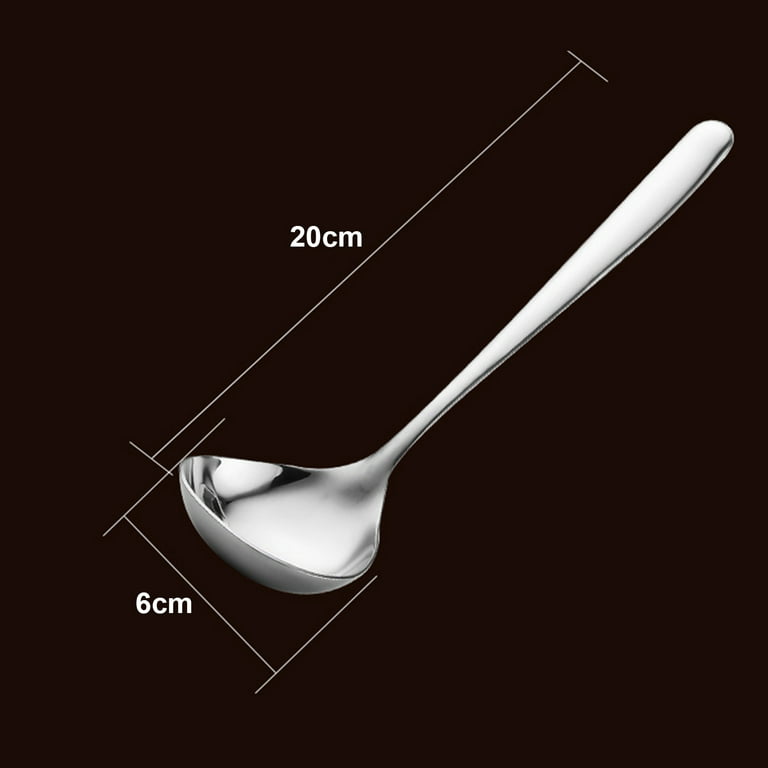 Korean Square Head Soup Spoon Stainless Steel Tableware Teaspoons