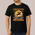thumbnail image 2 of Halloween Horse T-Shirt – “Brooms Are for Amateurs” Funny Equestrian Tee for Horse Lovers & Riders, 2 of 5