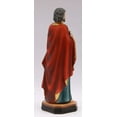 thumbnail image 6 of Saint Peter the Apostle First Pope Catholic Religious Gifts 5 Inch Small Resin Colored Statue Figurine Decoration, 6 of 7