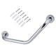 thumbnail image 2 of Pasamanos de seguridad BuyWeekMX Barra de agarre para baño Acero inoxidable grueso, 2 of 9