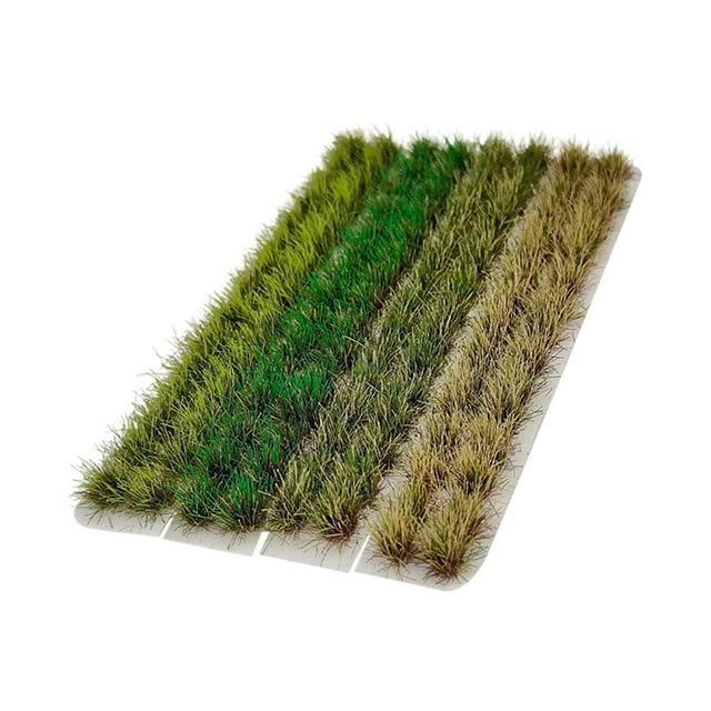 TISHITA Grass Tufts Lowland Shrubs Tuft Artificial Grass Layout Decor Terrain Models Kit Multi