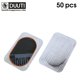 thumbnail image 2 of Duuti Bike Tire Patch Portátil Bicicleta Neumático Frío Tubo Tubo Neumático Reparación Partes de Película Para Bicicleta Ciclismo Montaña Bicicleta 32x50mm 50 Piezas kenally OD003255-00, 2 of 6